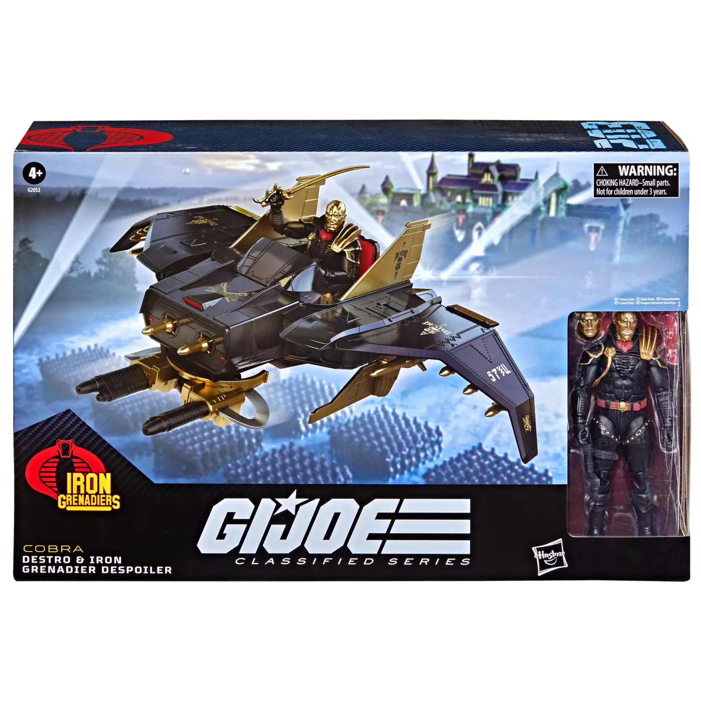 (Pre-Order) G.I. Joe Classified Series #203, Destro & Iron Grenadier Despoiler