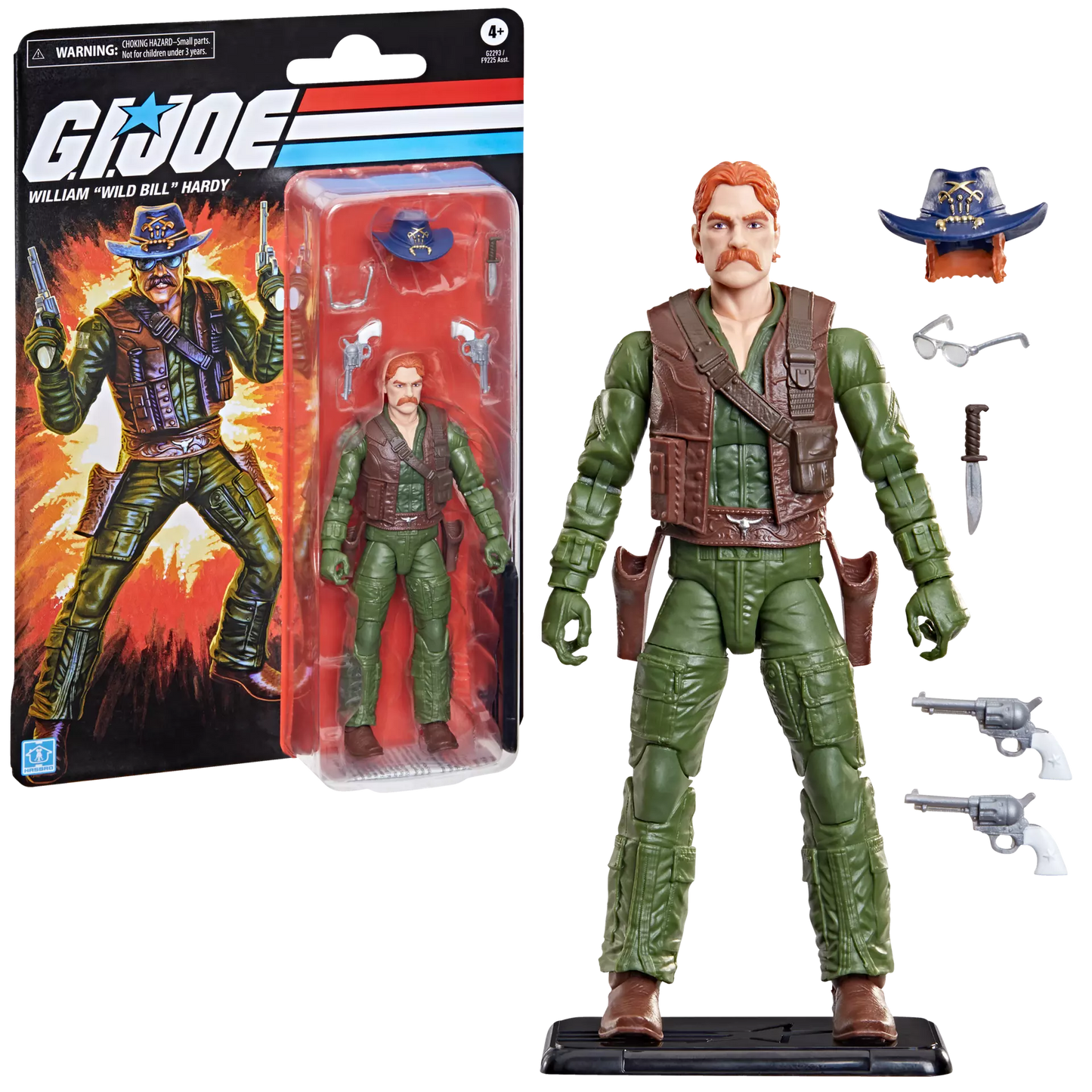 (Pre-Order) G.I. Joe Classified Series Retro Cardback William "Wild Bill" Hardy Action Figure