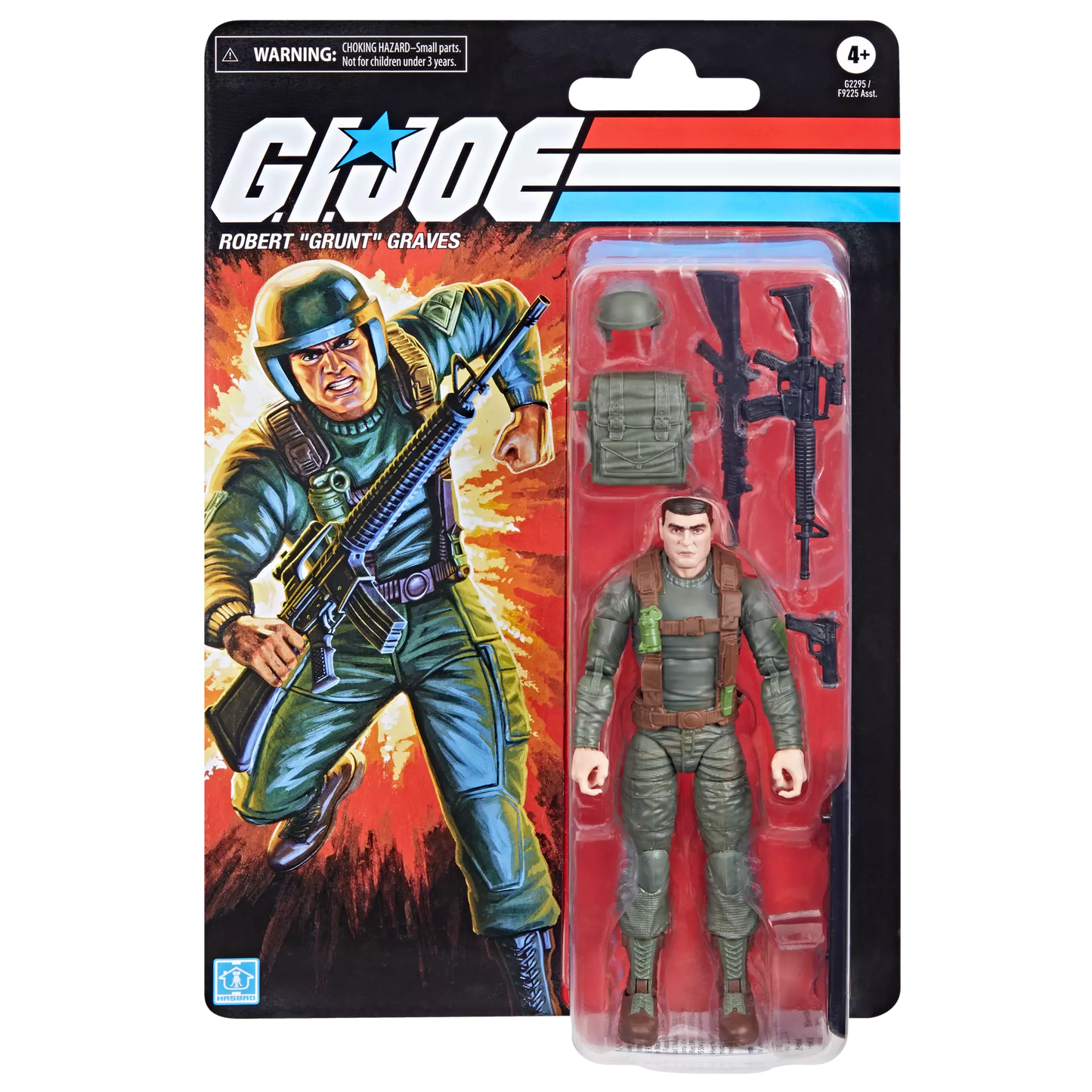 (Pre-Order) G.I. Joe Classified Series Retro Cardback Robert "Grunt" Graves Action Figure