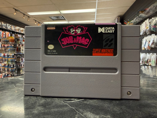Joe & Mac (Super Nintendo SNES, 1992)