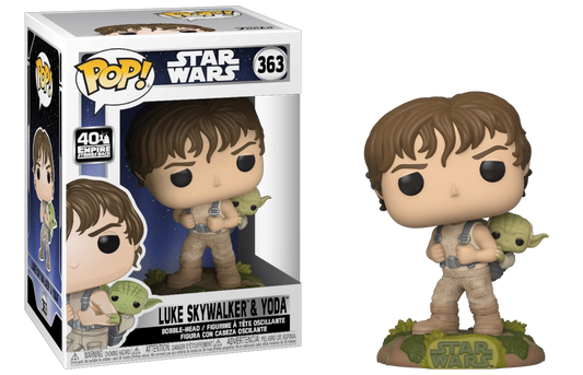 Luke Skywalker and Yoda #363 - Star Wars Funko Pop! Vinyl Figure
