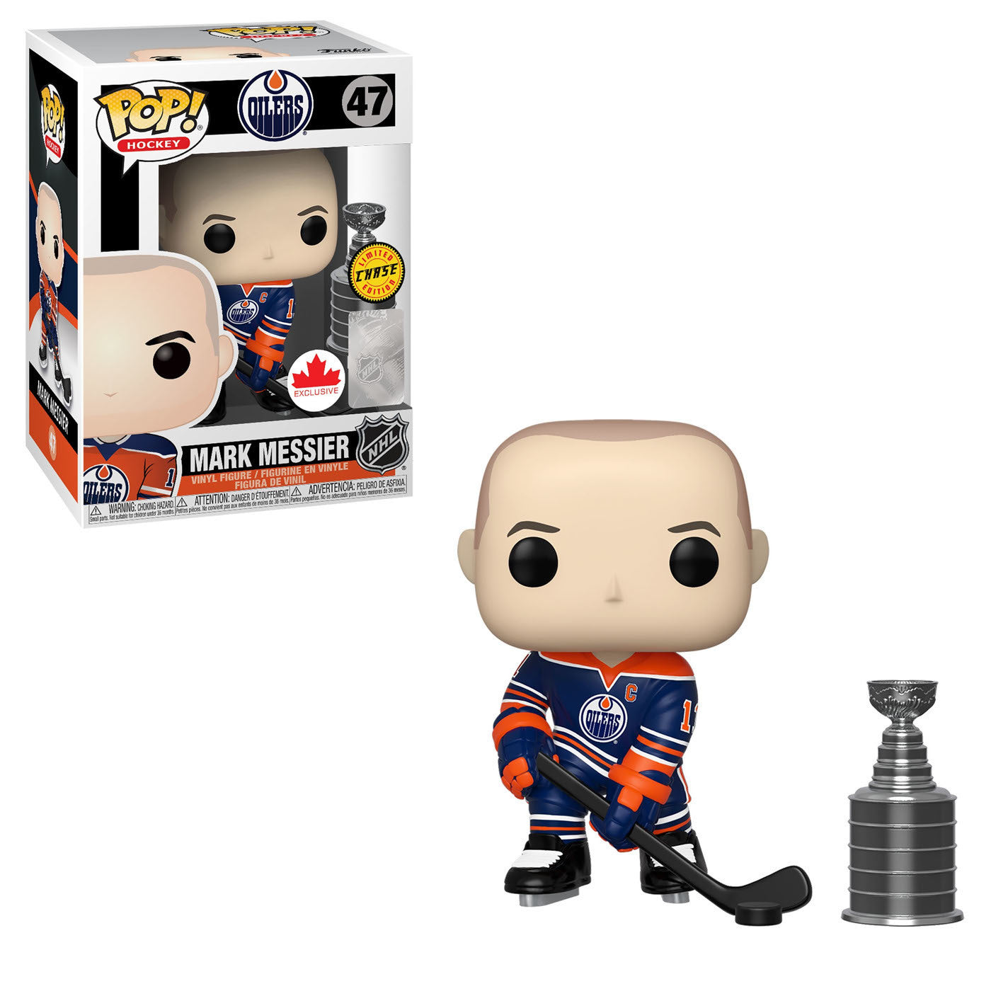Mark Messier #47 *CHASE* - Oilers Funko Pop! Vinyl Figure
