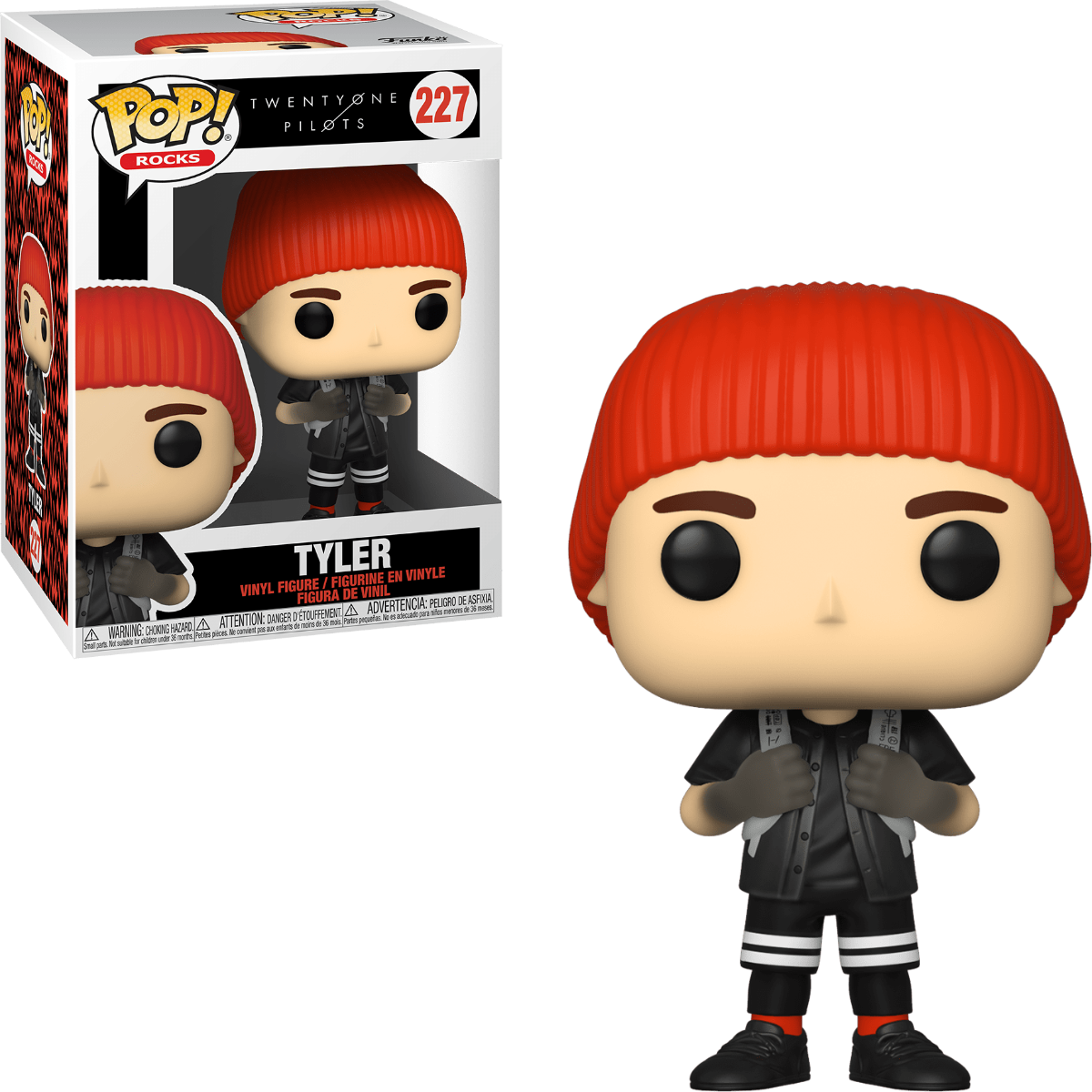 Josh #226 & Tyler #227 - Twenty One Pilots Funko Pop Vinyl Figures
