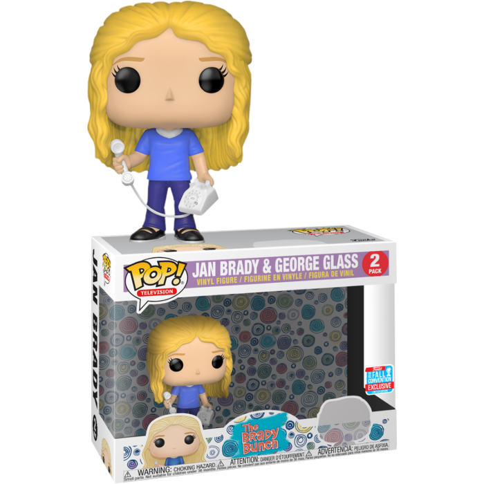 Jan Brady and George Glass - The Brady Bunch Funko Pop! Vinyl Figure