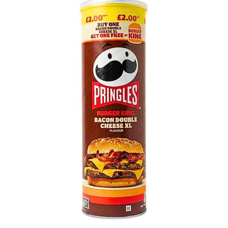 Pringles Burger King Bacon Double Cheese XL (165g)