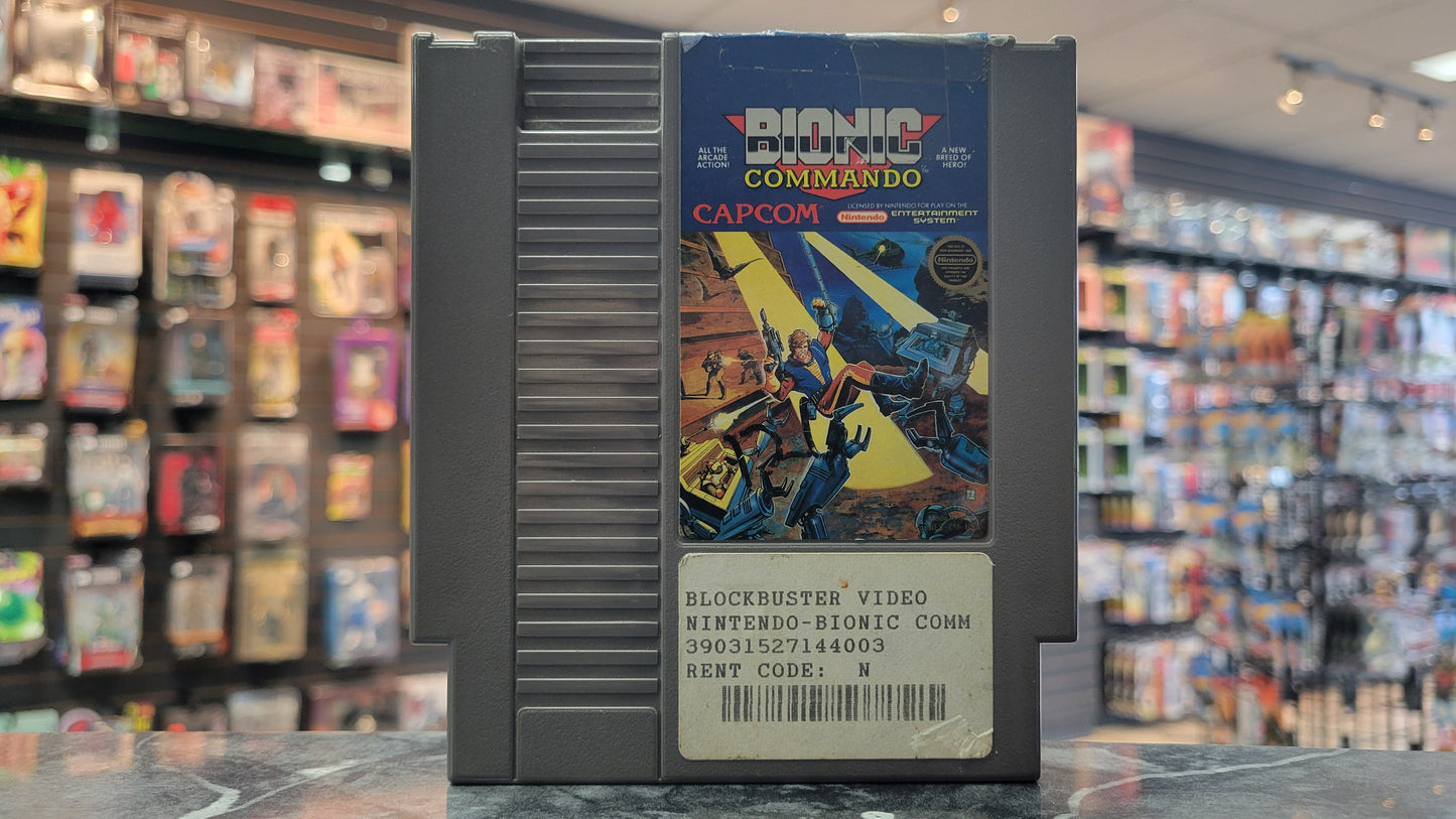 Bionic Commando (Nintendo NES, 1988)
