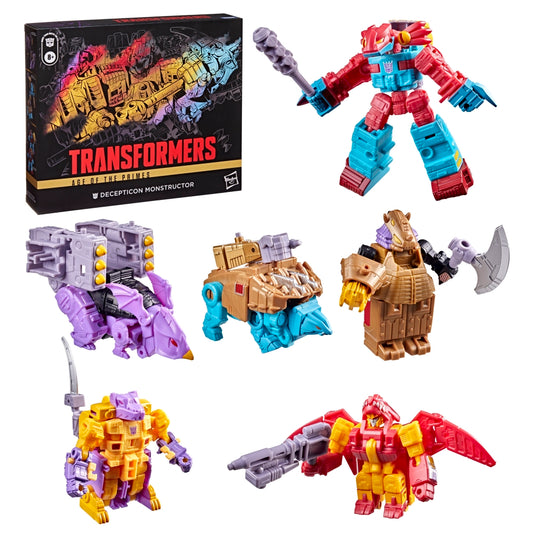 (Pre-Order) Transformers Age of the Primes Decepticon Monstructor Combiner Figure Set
