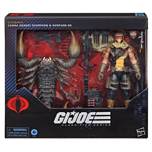 (Pre-Order) G.I. Joe Classified Series #180, Cobra Desert Scorpion & SKRP10N-25