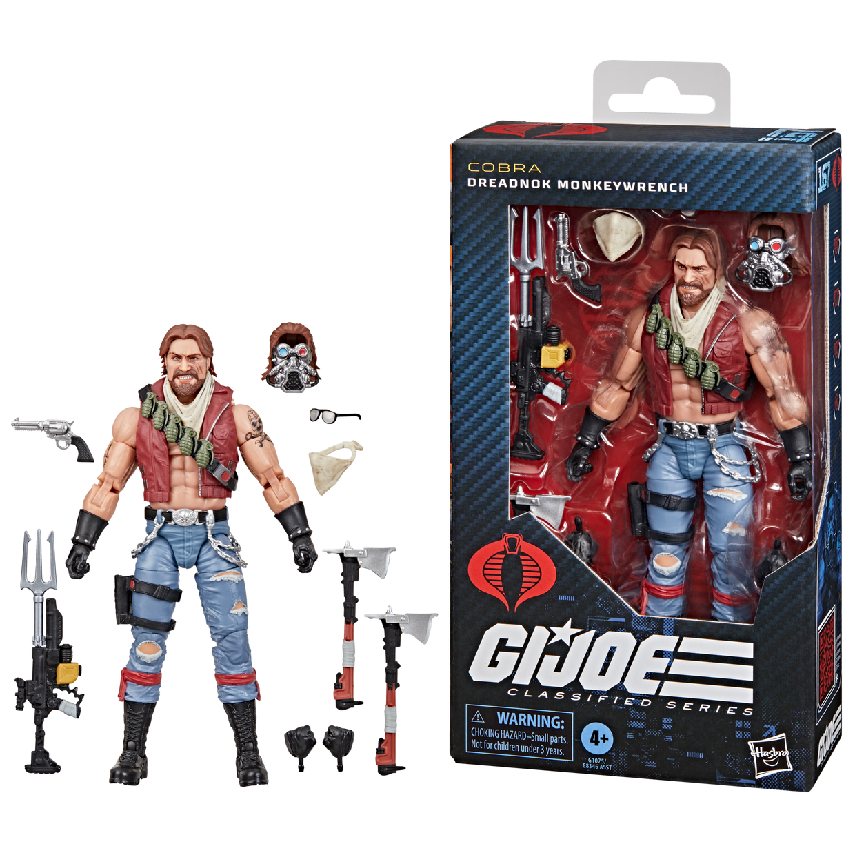 (Pre-Order) G.I. Joe Classified Series #167, Dreadnok Monkeywrench