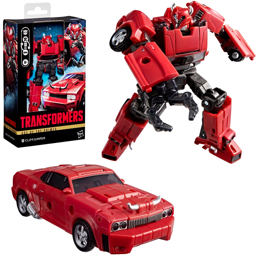 (Pre-Order) Transformers Age of the Primes Deluxe Class Cliffjumper Action Figure