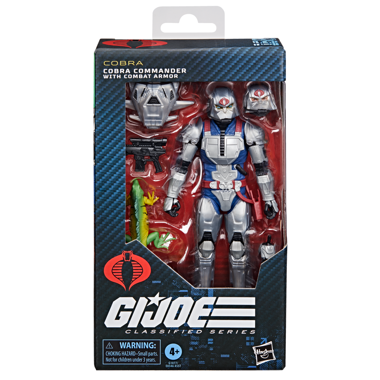 (Pre-Order) G.I. Joe Classified Series #168, Cobra Commander With Combat Armor