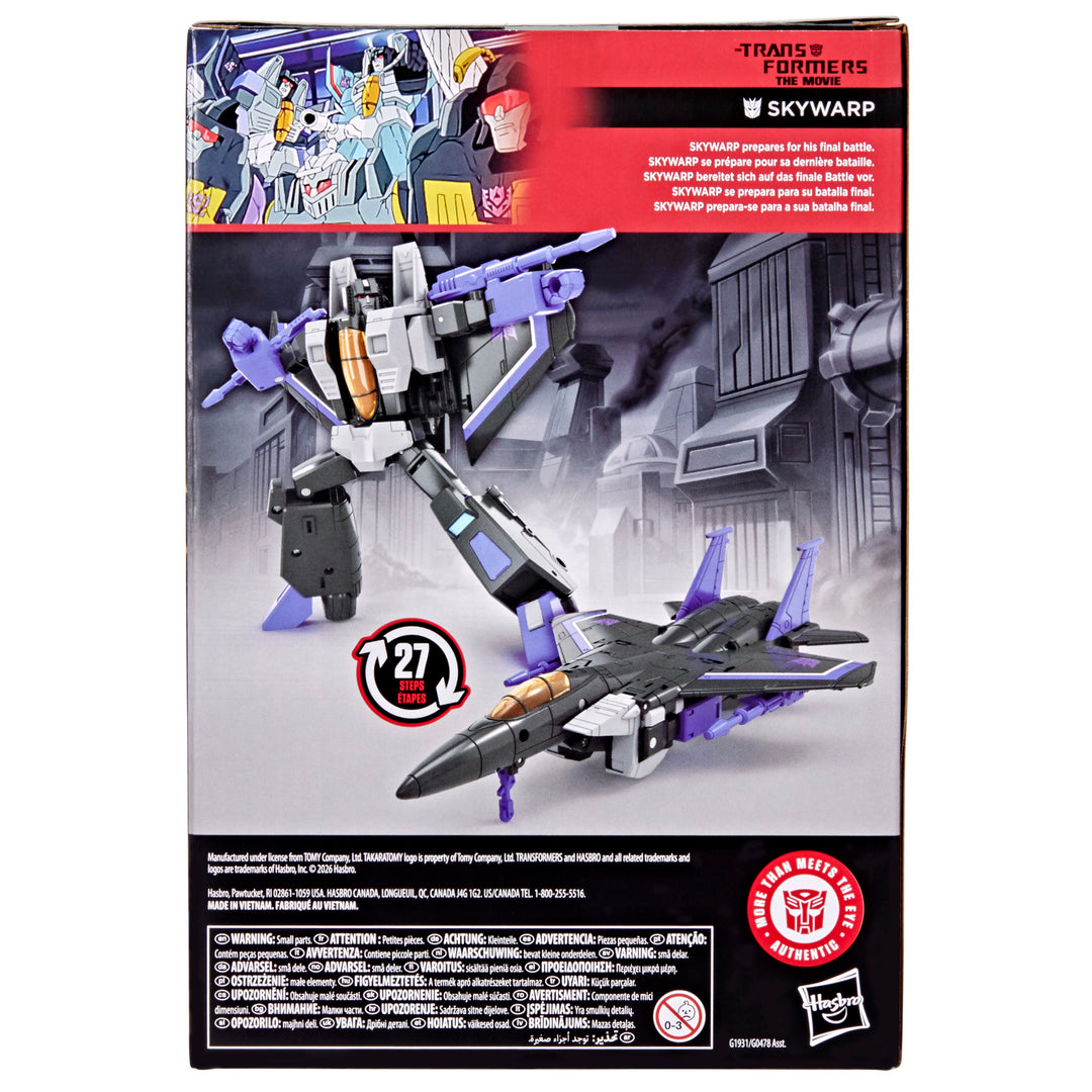 (Pre-Order) Transformers Studio Series Transformers: The Movie Skywarp Action Figure