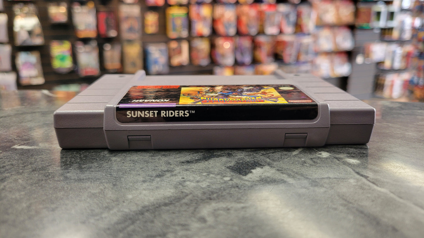 Sunset Riders (Super Nintendo SNES, 1993)