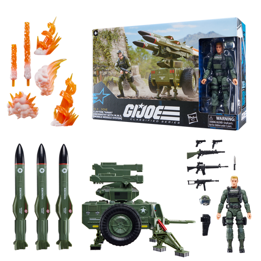 (Pre-Order) G.I. Joe Classified Series #182, Clayton 'Hawk' Abernathy with M.M.S. (Mobile Missile System)