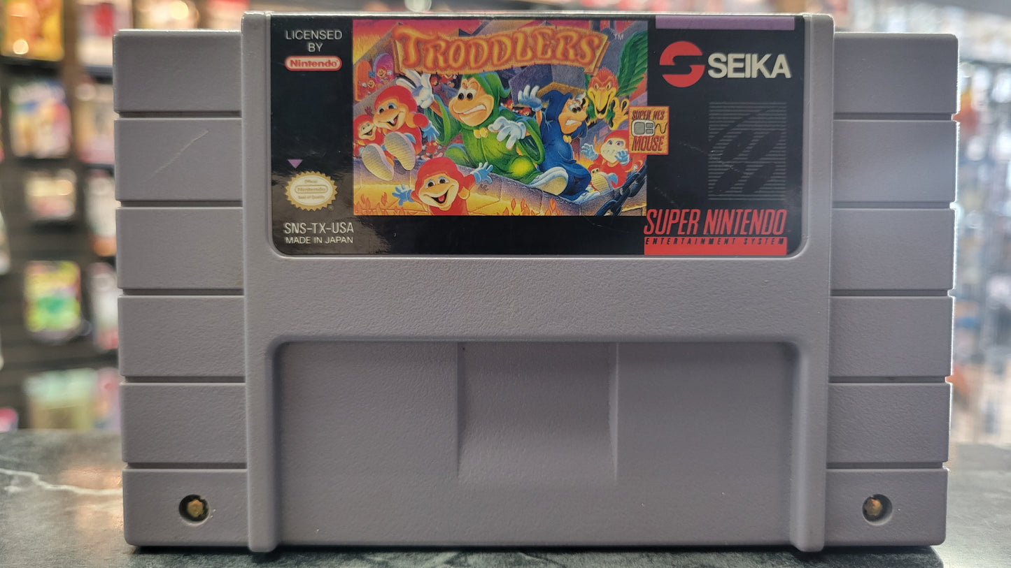 Troddlers (Super Nintendo SNES, 1993)