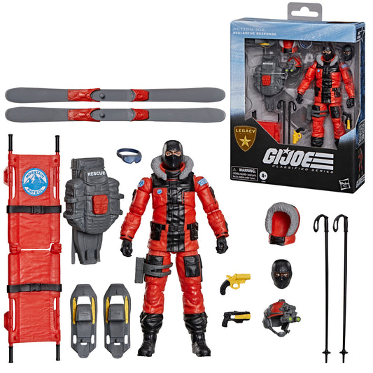 (Pre-Order) G.I. Joe Classified Series Legacy Collection: Action Joe - Avalanche Response