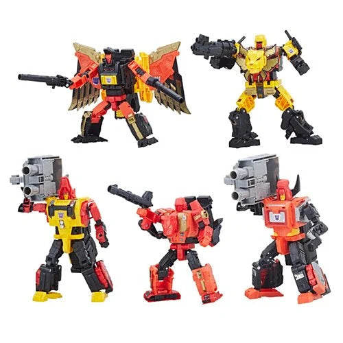 (Pre-Order) Transformers Power of the Primes Predaking Combiner Team Set ( Reissue )