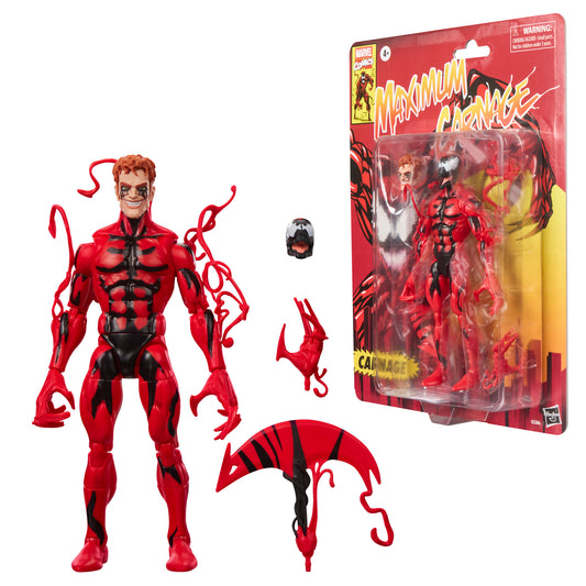 (Pre-Order) Marvel Legends Retro Cardback Carnage - Maximum Carnage