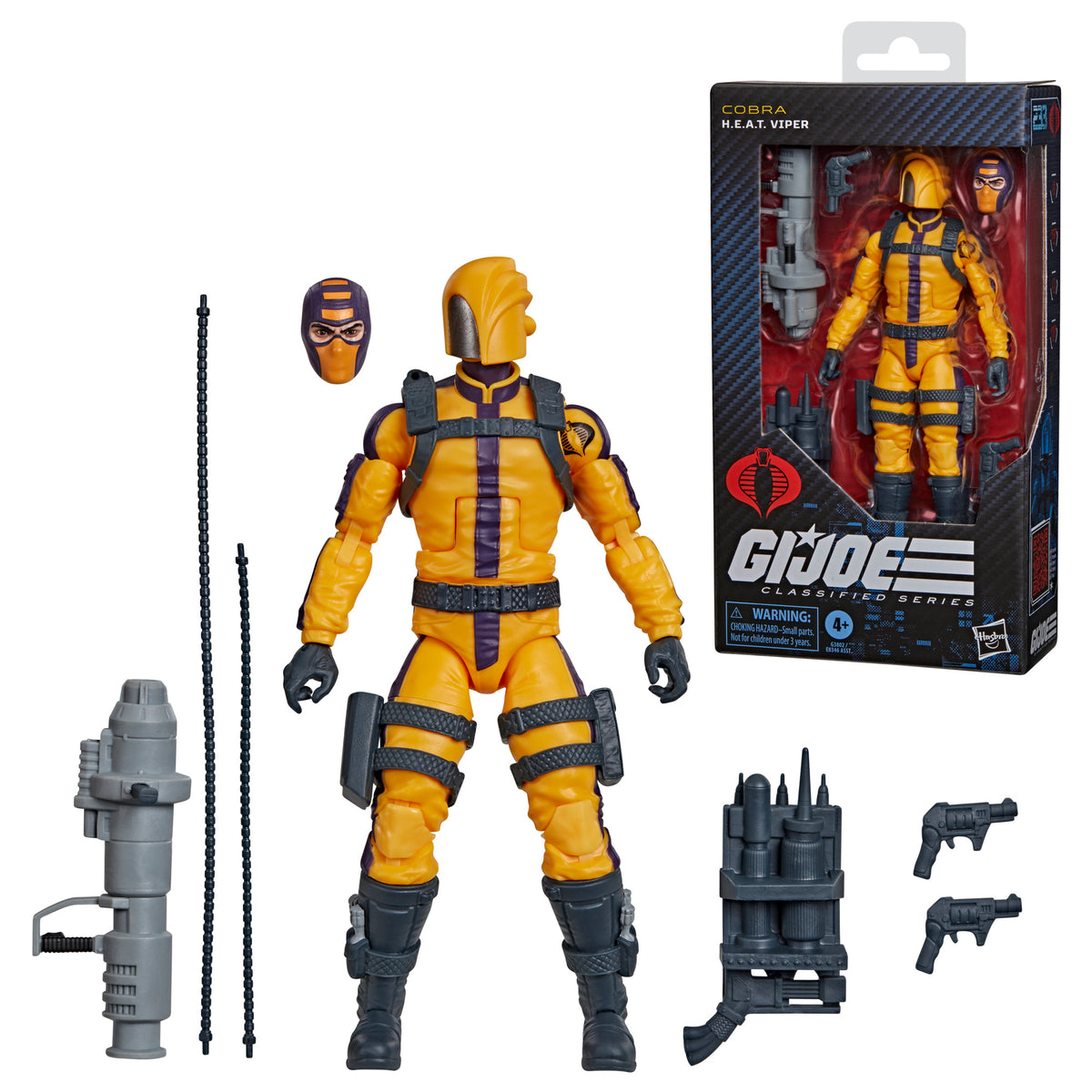 (Pre-Order) G.I. Joe Classified Series #253, H.E.A.T. Viper