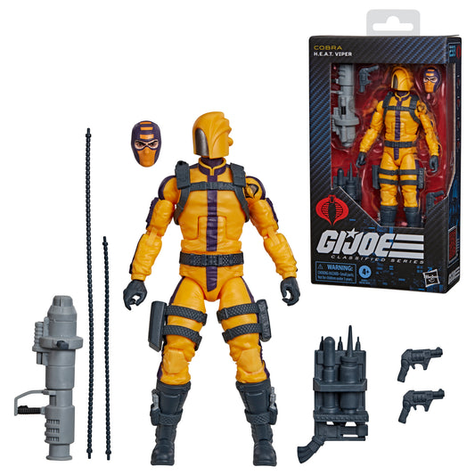 (Pre-Order) G.I. Joe Classified Series #253, H.E.A.T. Viper