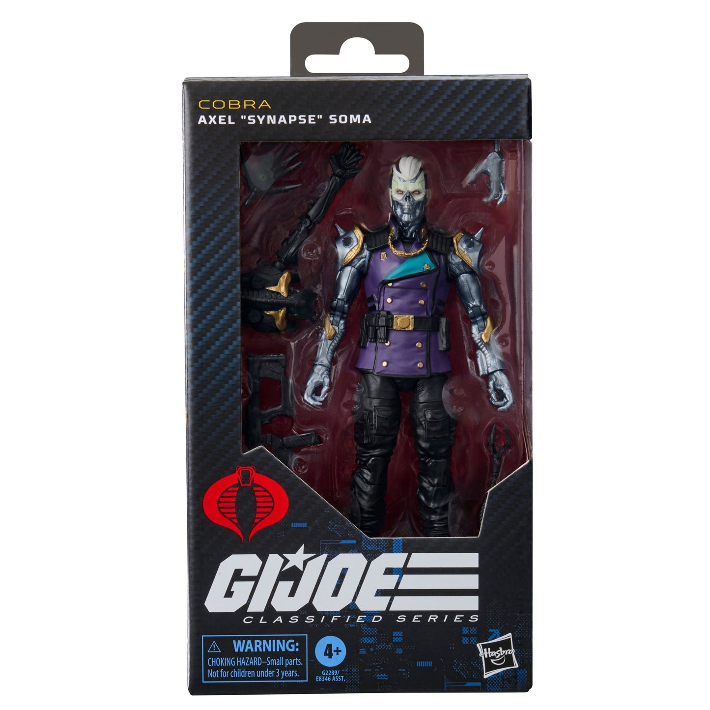 (Pre-Order) G.I. Joe Classified Series #211, Axel "Synapse" Soma