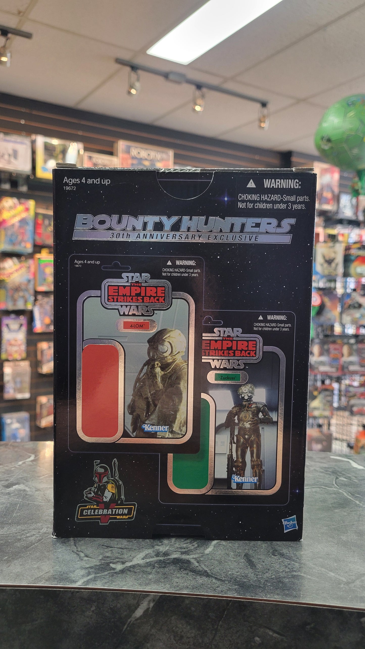 Star Wars Bounty Hunters 30th Anniversary Exclusive 4-LOM & Zuckuss