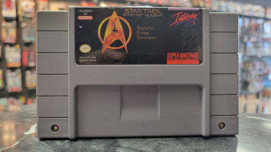 Star Trek Starfleet Academy (Super Nintendo SNES, 1994)