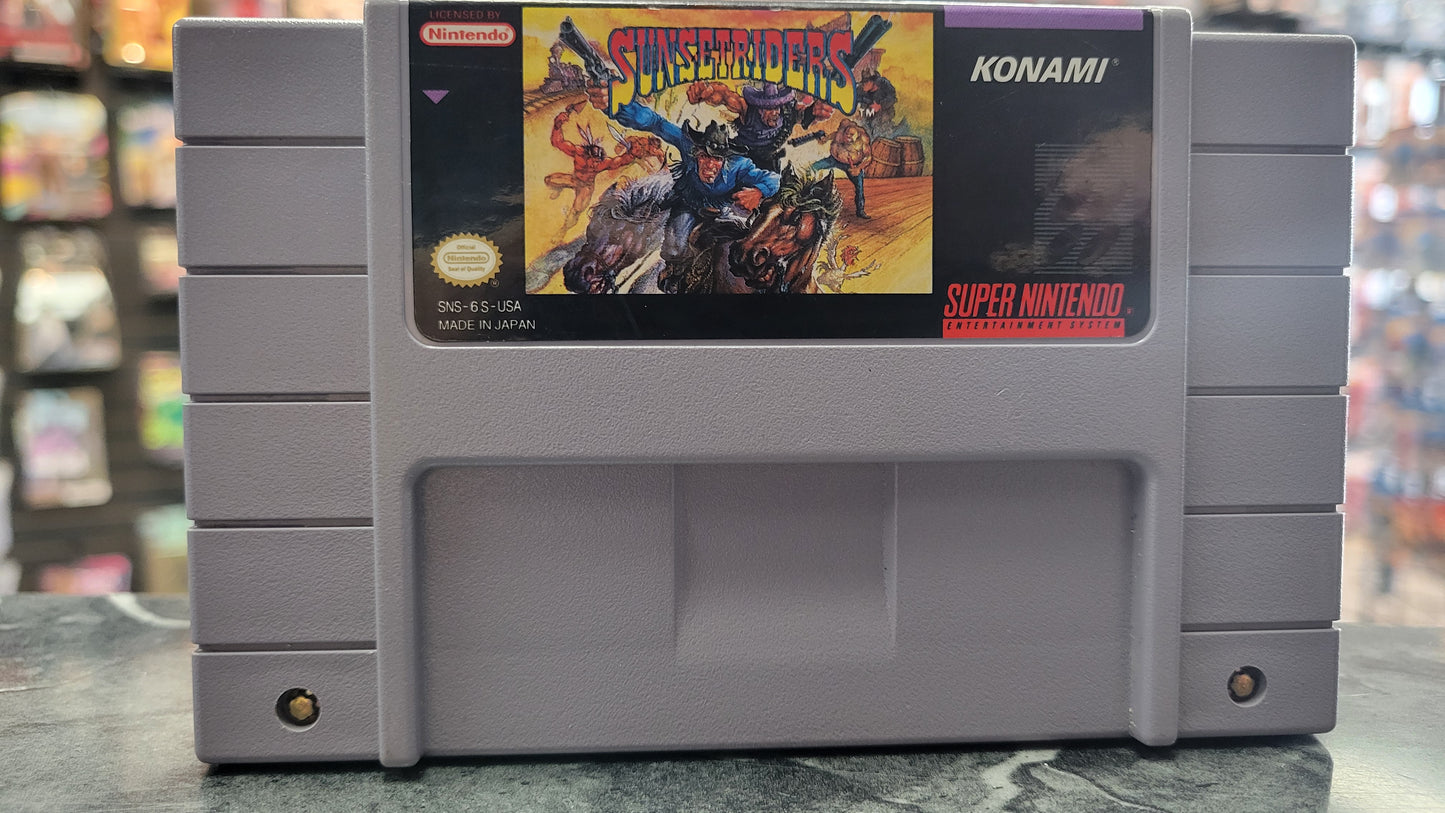 Sunset Riders (Super Nintendo SNES, 1993)