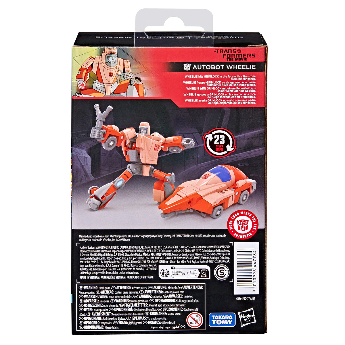 (Pre-Order) Transformers Studio Series The Transformers: The Movie Deluxe Class Autobot Wheelie