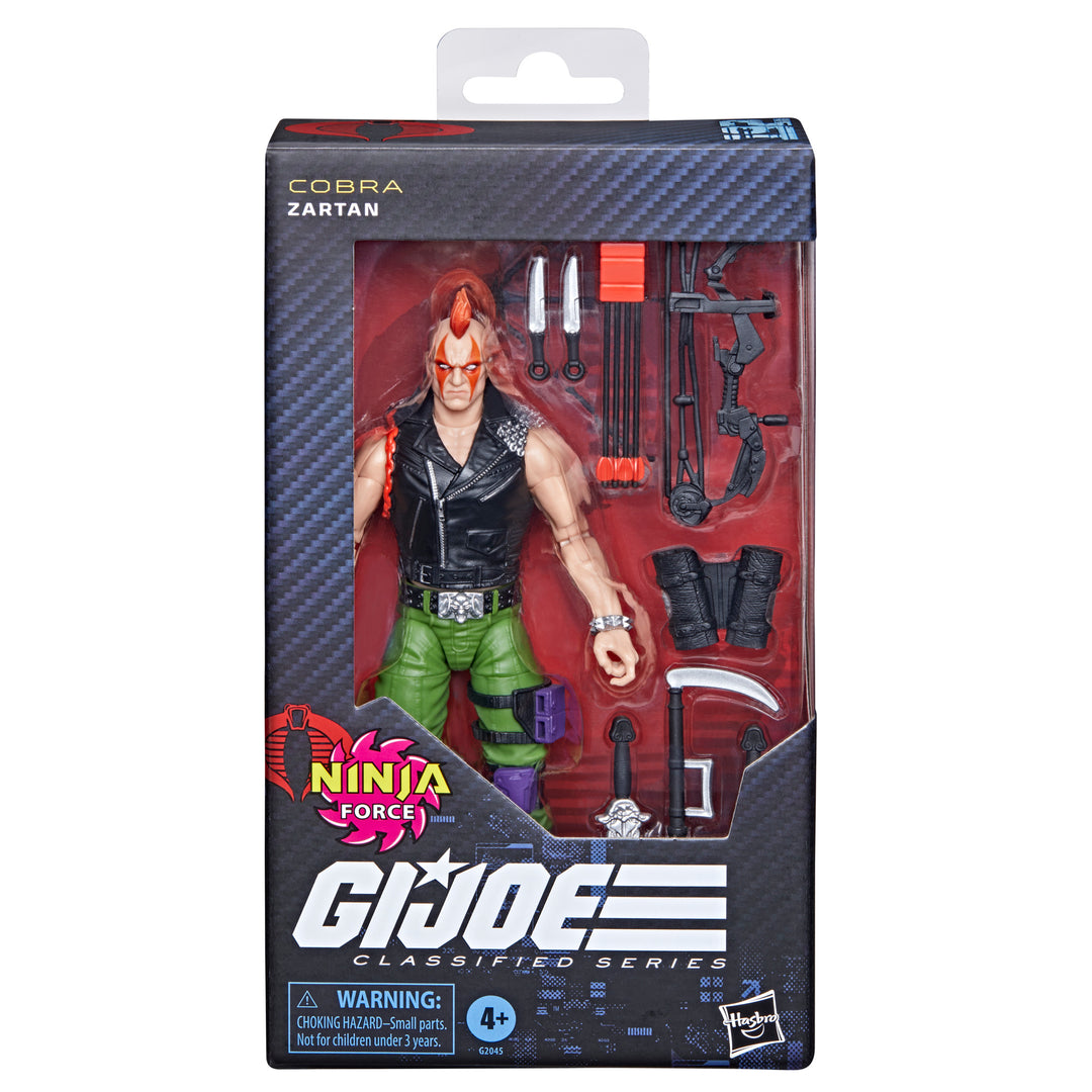 G.I. Joe Classified Series #192, Ninja Force Zartan ( Target Exclusive ) Action Figure