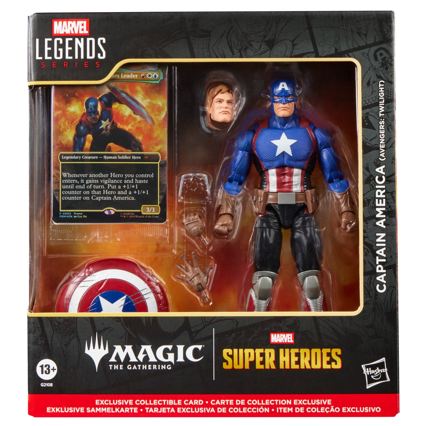 (Pre-Order) Marvel Legends Series Marvel Super Heroes Magic: The Gathering Captain America (Avengers: Twilight)