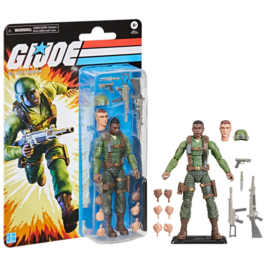 (Pre-Order) G.I. Joe Classified Series Retro Cardback G.I. Joe Trooper