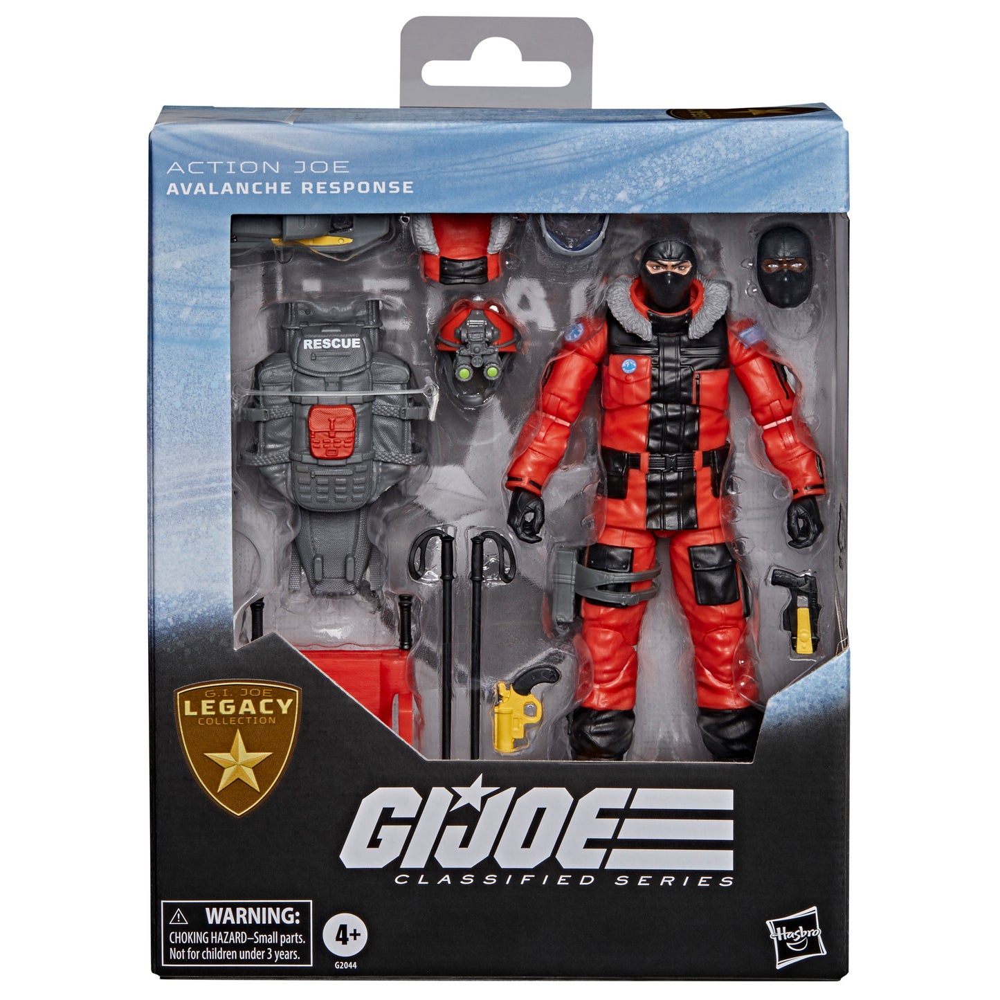 (Pre-Order) G.I. Joe Classified Series Legacy Collection: Action Joe - Avalanche Response