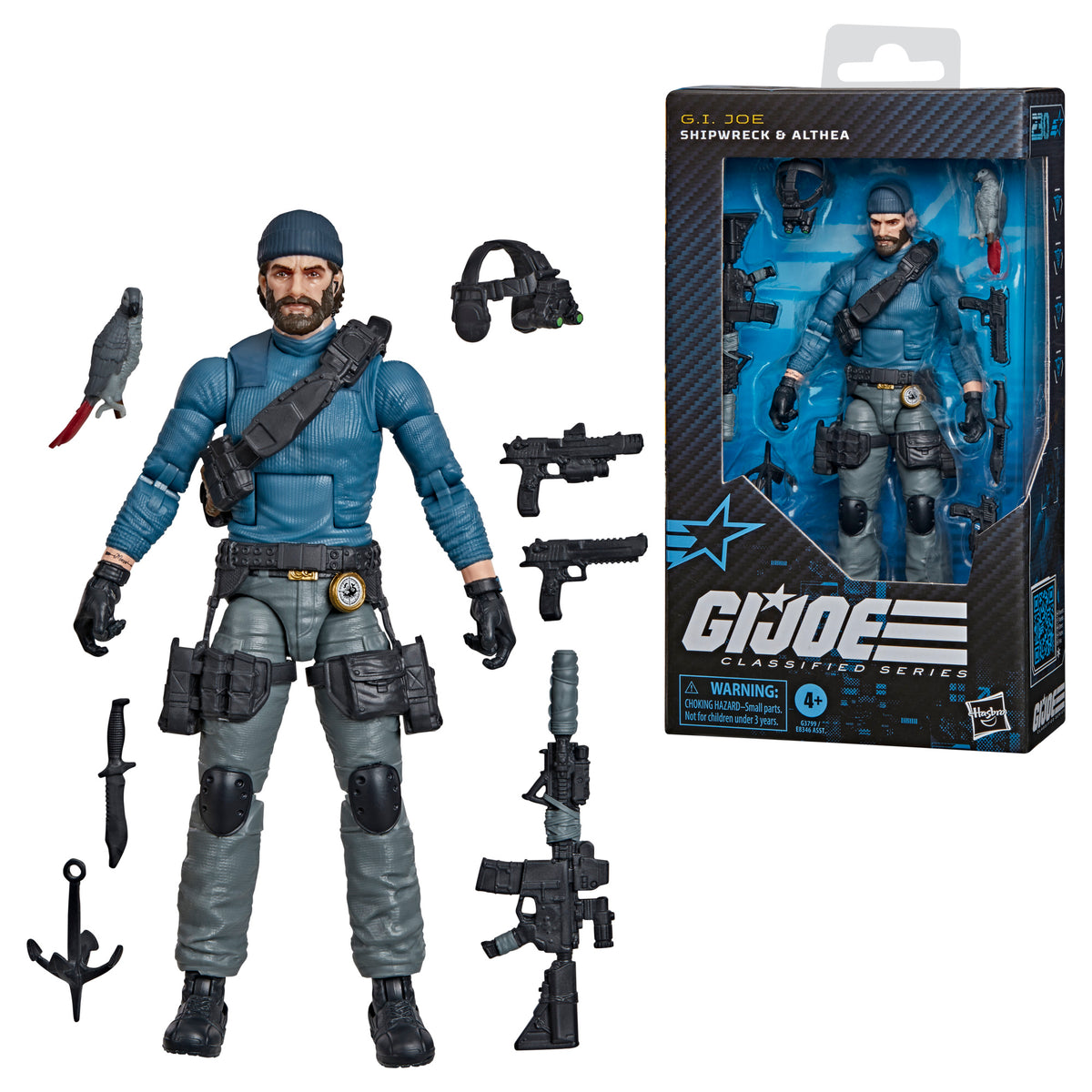 (Pre-Order) G.I. Joe Classified Series #230, Shipwreck & Althea
