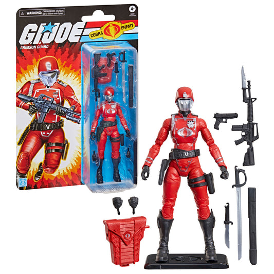 (Pre-Order) G.I. Joe Classified Series Retro Cardback Crimson Guard