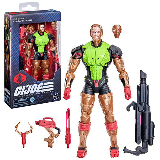(Pre-Order) G.I. Joe Classified Series #201 Cobra Overkill Action Figure