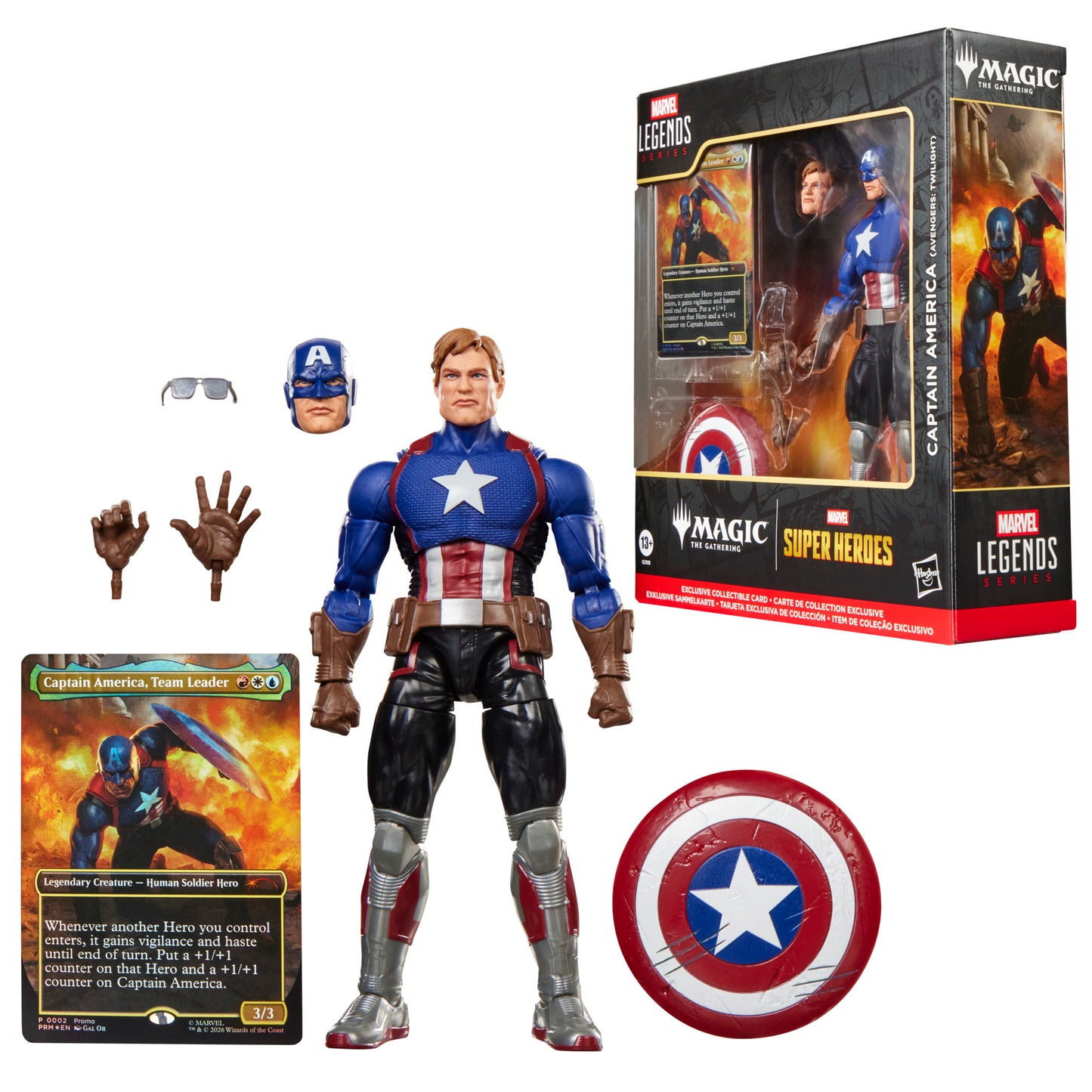 (Pre-Order) Marvel Legends Series Marvel Super Heroes Magic: The Gathering Captain America (Avengers: Twilight)
