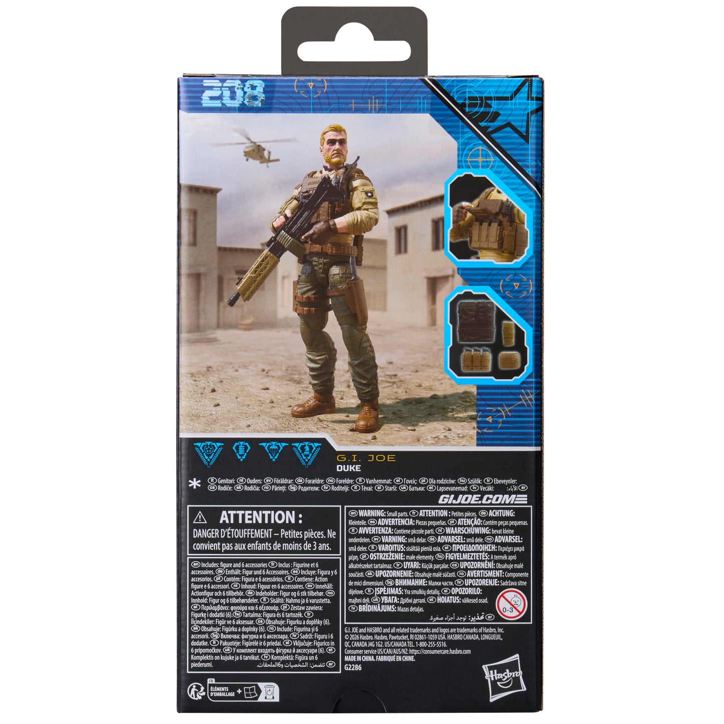 (Pre-Order) G.I. Joe Classified Series #208, Duke