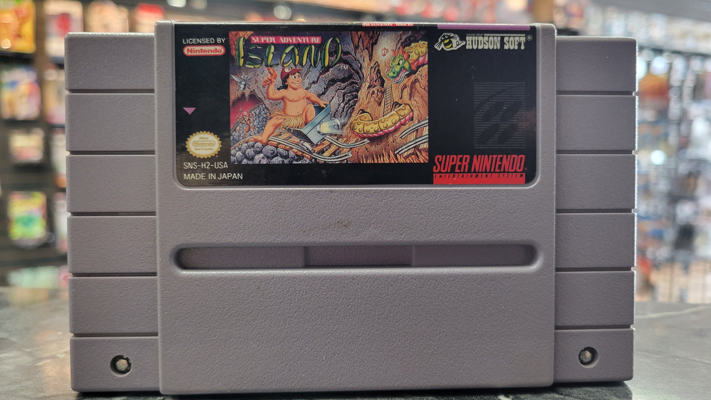 Super Adventure Island (Super Nintendo SNES, 1992)