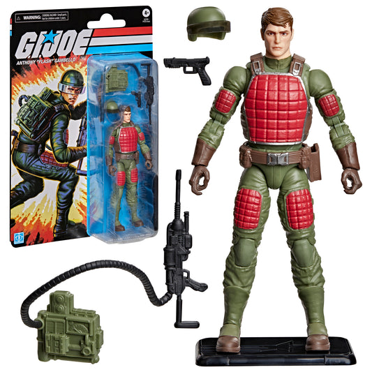 (Pre-Order) G.I. Joe Classified Series Retro Cardback Anthony "Flash" Gambello