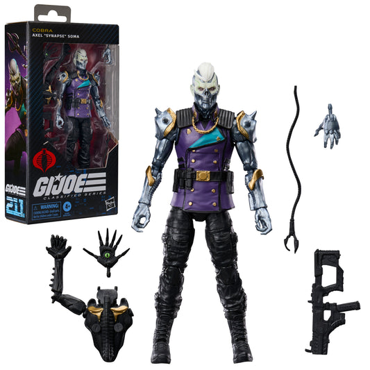 (Pre-Order) G.I. Joe Classified Series #211, Axel "Synapse" Soma