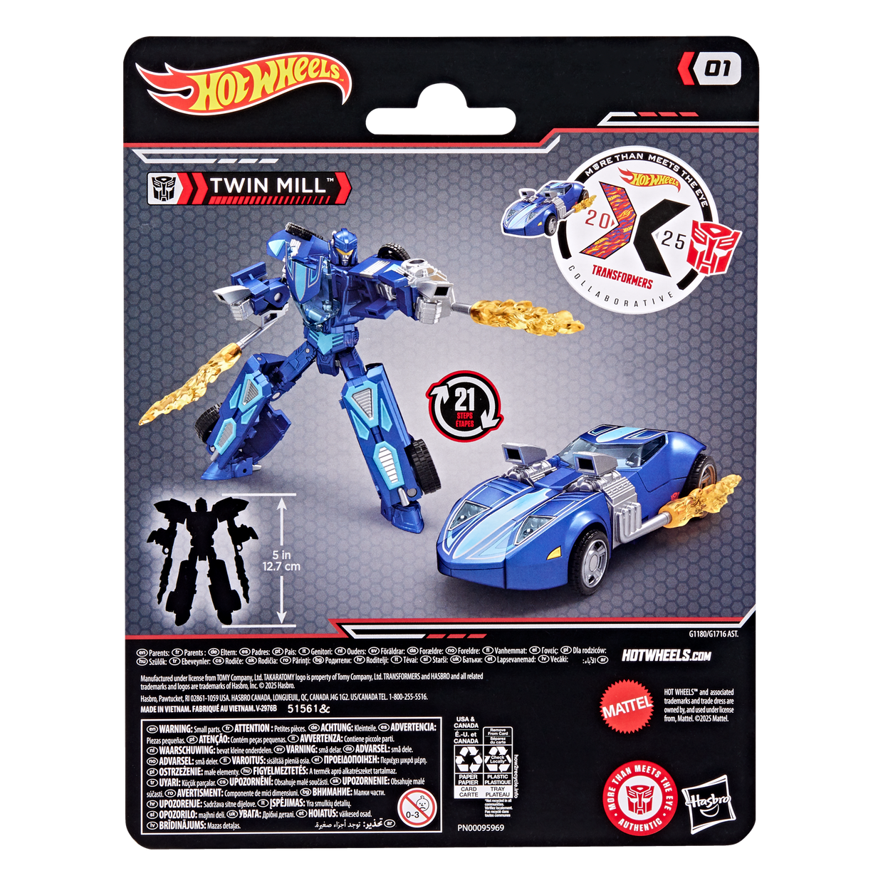 (Pre-Order) Transformers Collaborative Hot Wheels® x Transformers Twin Mill™