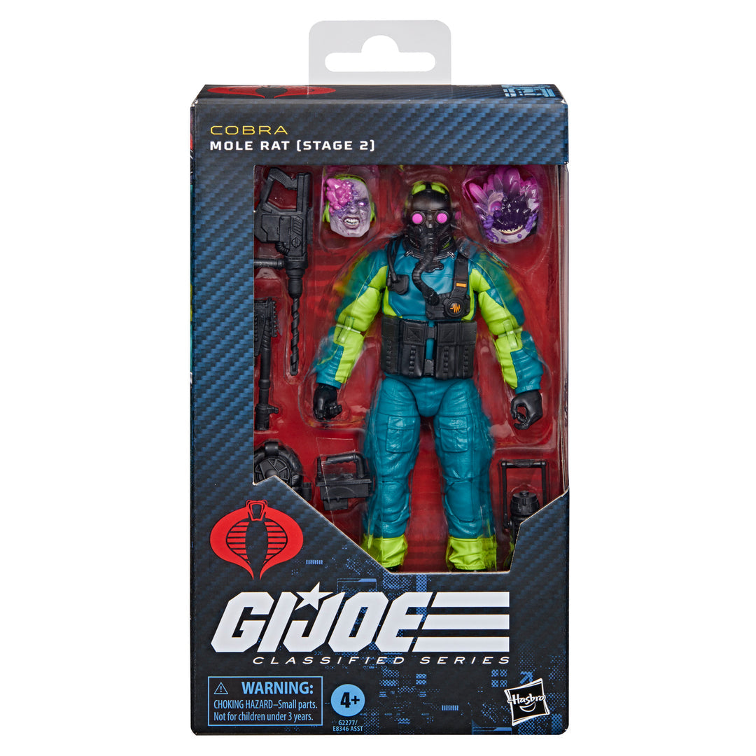 (Pre-Order) G.I. Joe Classified Series #190, Mole Rat (Stage 2) 6 inch Action Figure