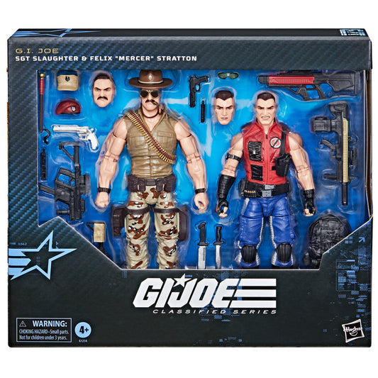 (Pre-Order) G.I. Joe Classified Series #173, Sgt Slaughter & Felix 'Mercer' Stratton