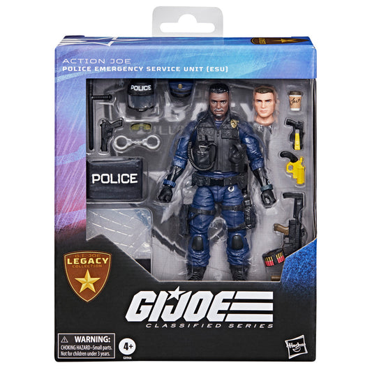G.I. Joe Classified Series Legacy Collection: Action Joe — Police Emergency Service Unit (ESU) 6 inch Action Figure
