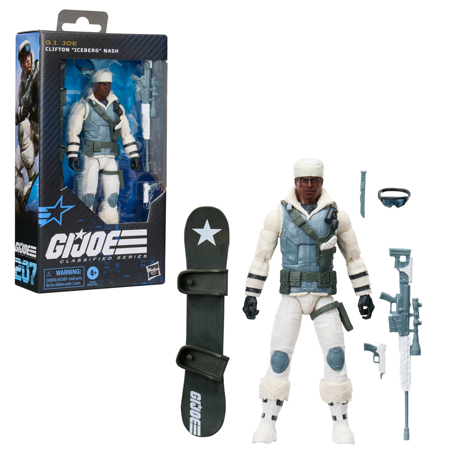 (Pre-Order) G.I. Joe Classified Series #207, Clifton "Iceberg" Nash