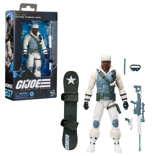 (Pre-Order) G.I. Joe Classified Series #207, Clifton "Iceberg" Nash