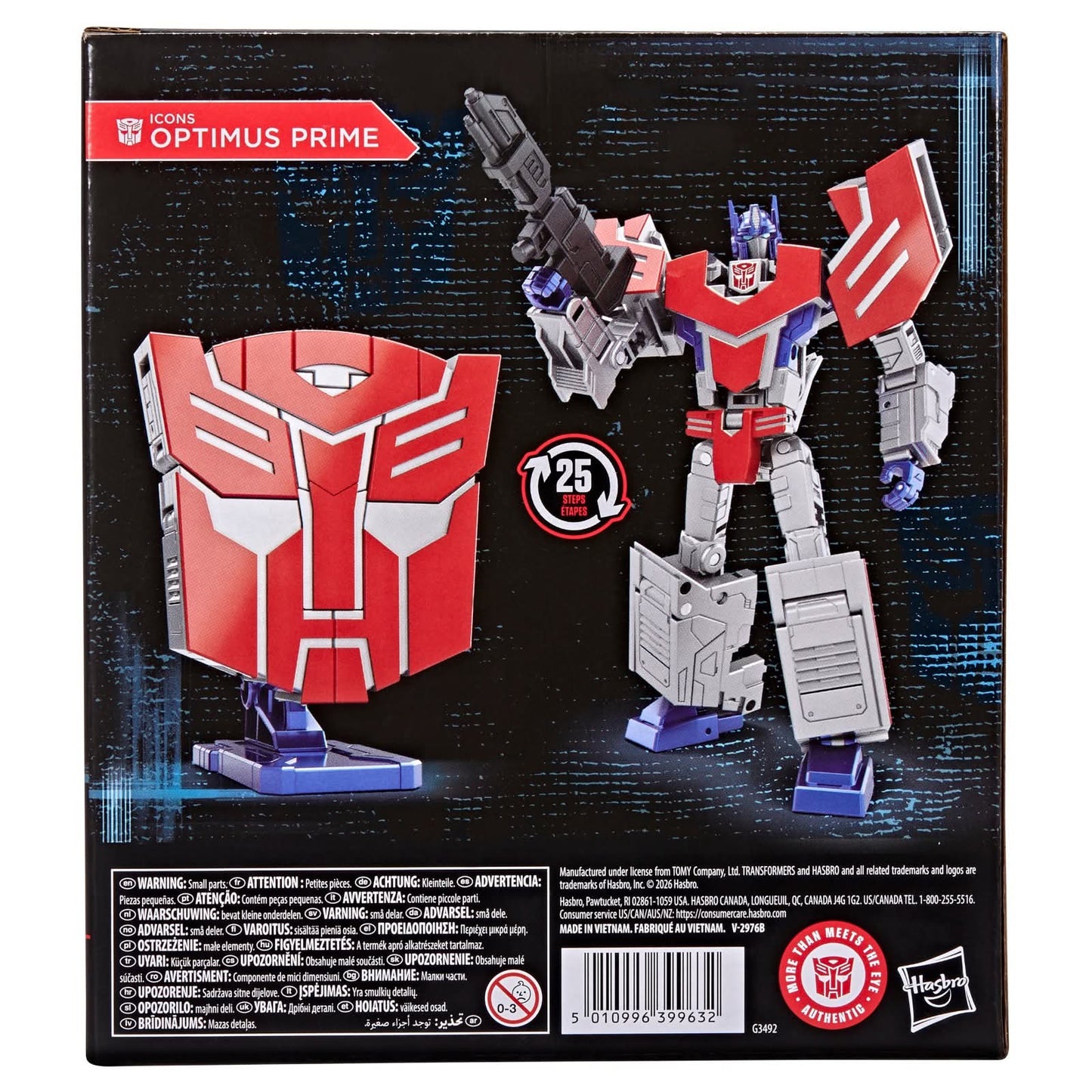 (Pre-Order) Transformers Icons Voyager Class Optimus Prime Action Figure