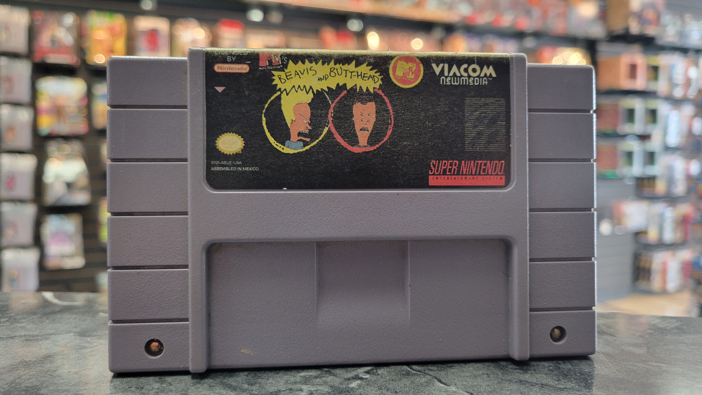 Beavis and Butthead (Super Nintendo SNES, 1994)
