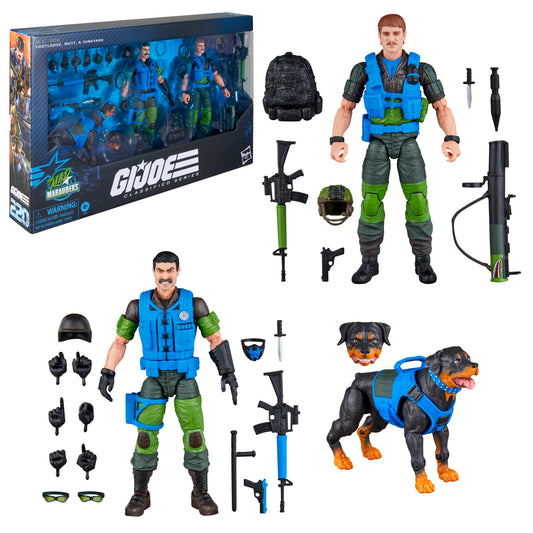 (Pre-Order) G.I. Joe Classified Series #220, Mad Marauders Footloose, Mutt, & Junkyard